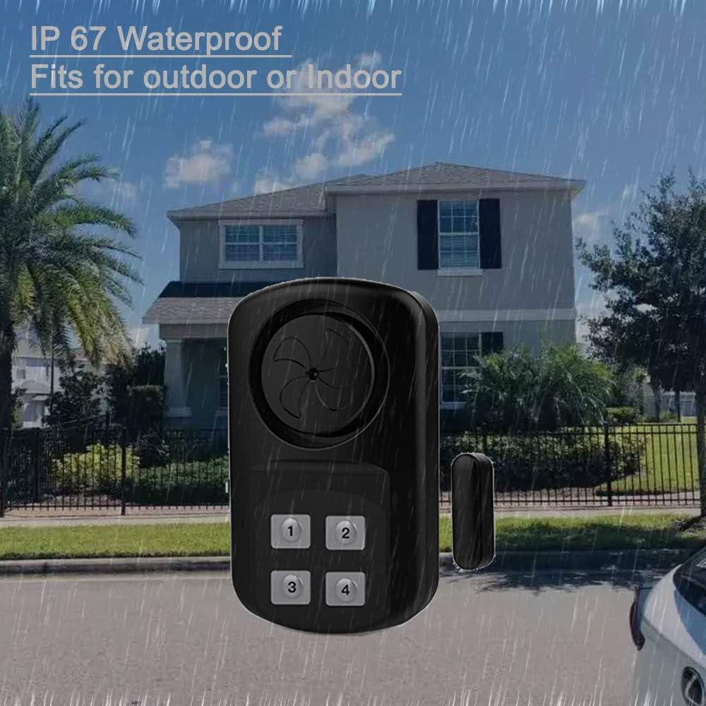 Alarma de Puerta de Piscina YisTech Inalámbrica IP67 140 dB