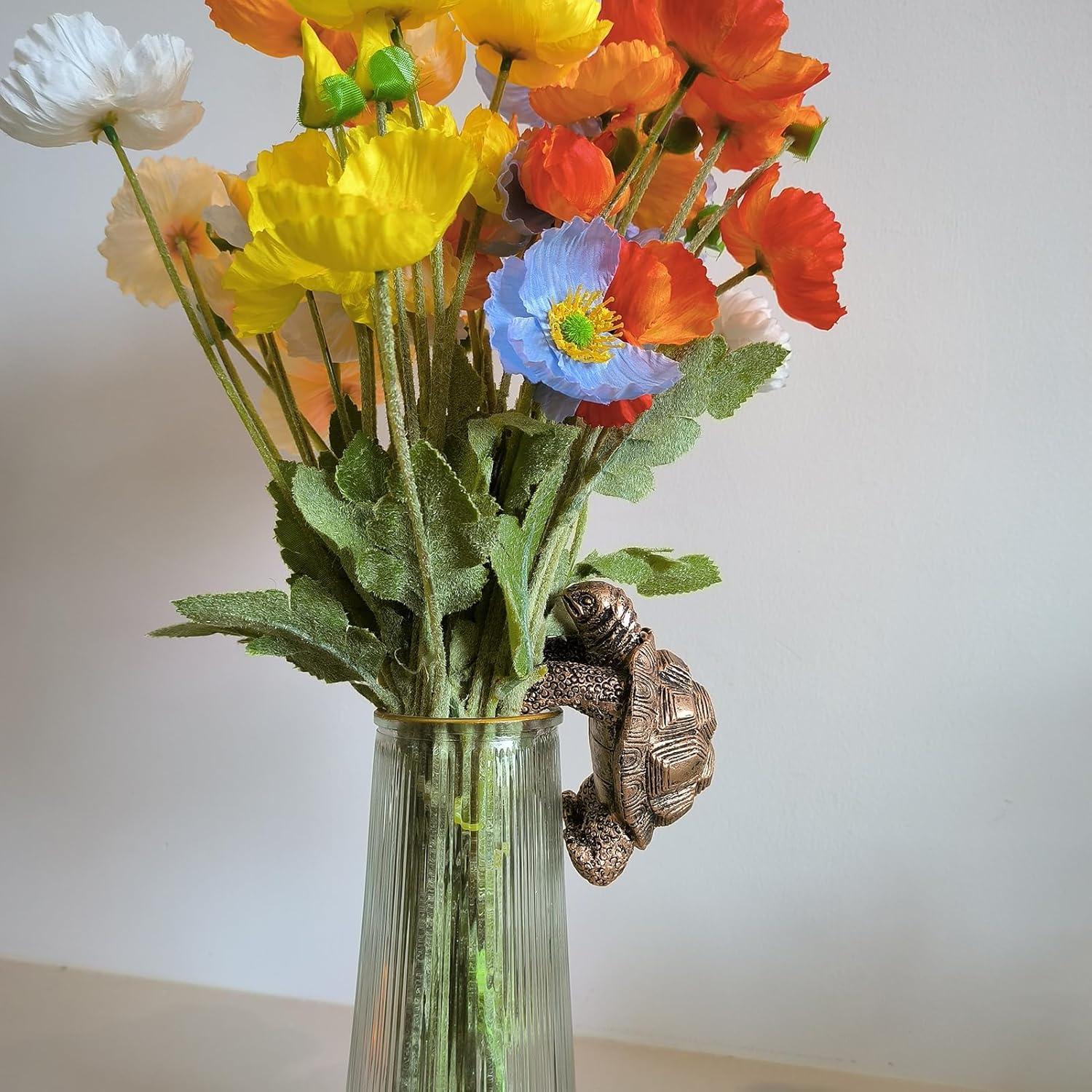 Colgador de Macetas Tortuga Rltshido - Resina 10.9 cm