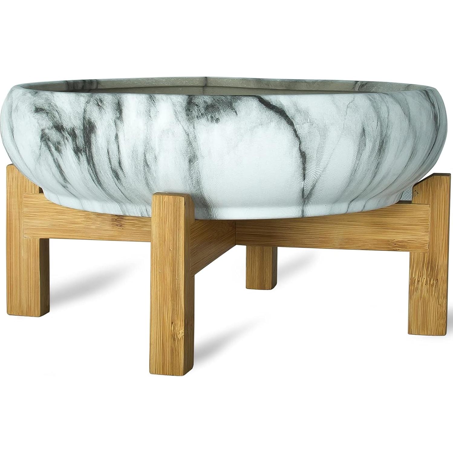 Maceta Grande para Suculentas ARTKETTY Cerámica Drenaje 25.4 cm