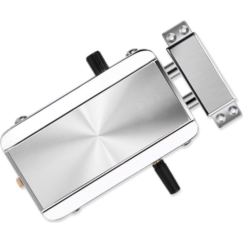 Cerradura Electrónica Inteligente Faddare con Control Remoto Plata