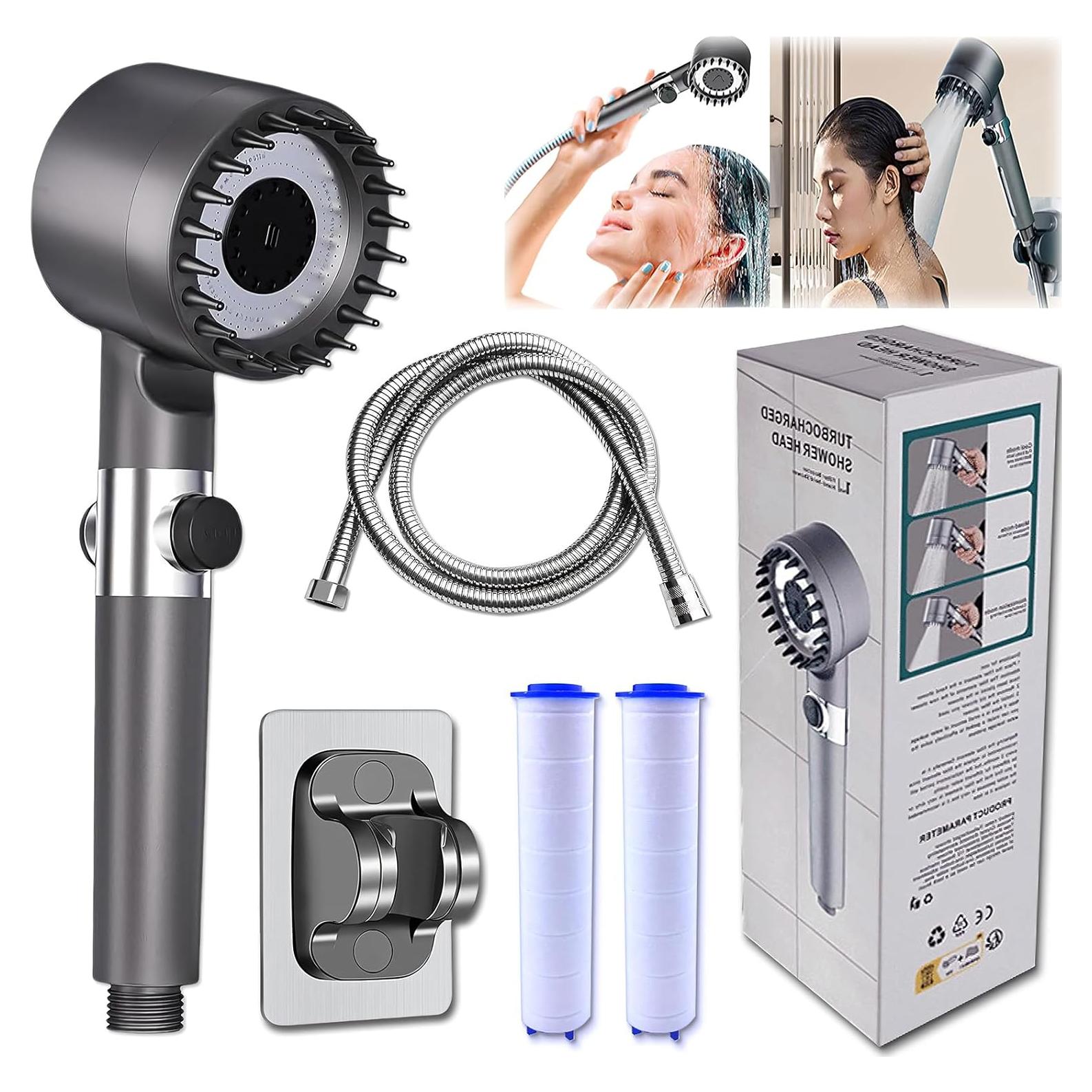 Ducha de Masaje Multifuncional Musibo HUASA1, 3 Modos, 120 cm