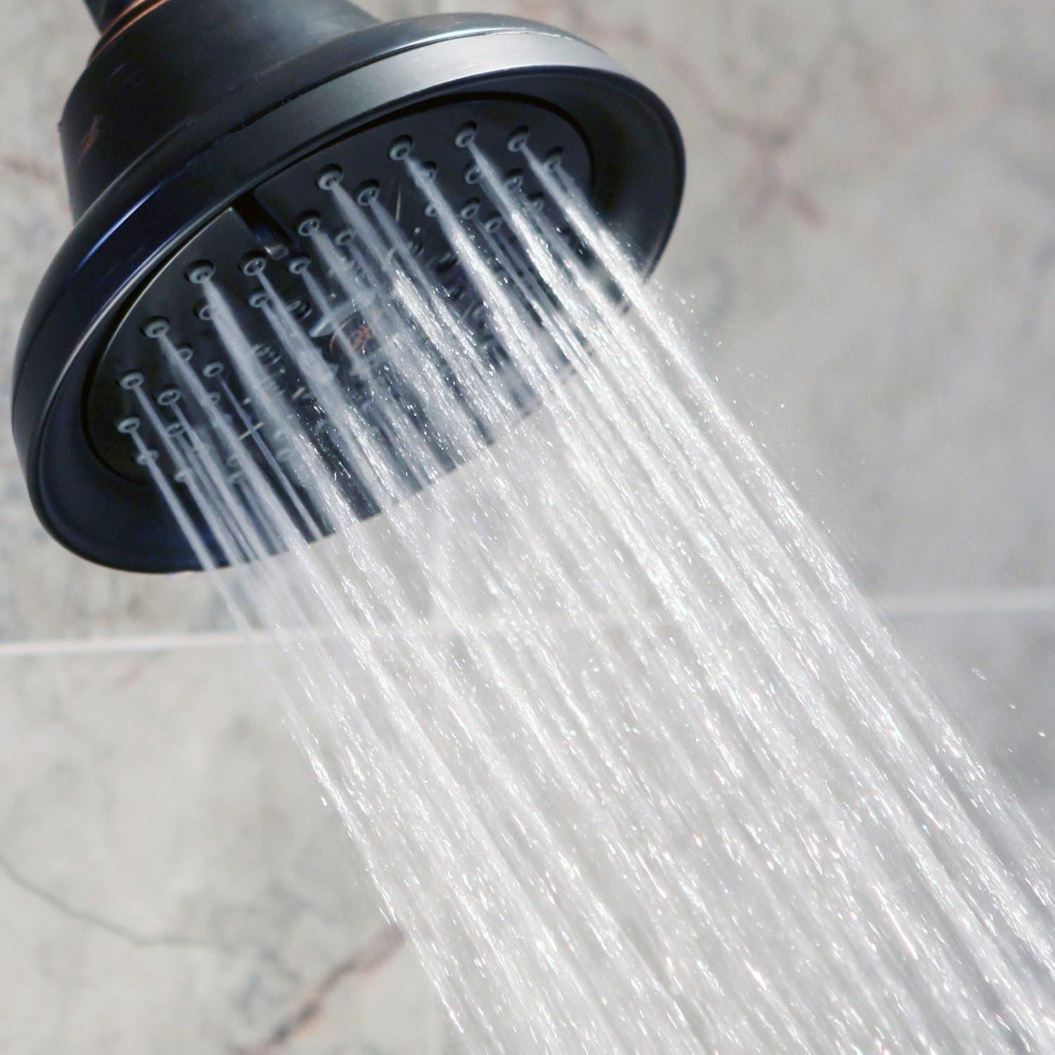 Cabezal de Ducha Aqua Elegante Bronce Aceitado 9.5 LPM Masaje