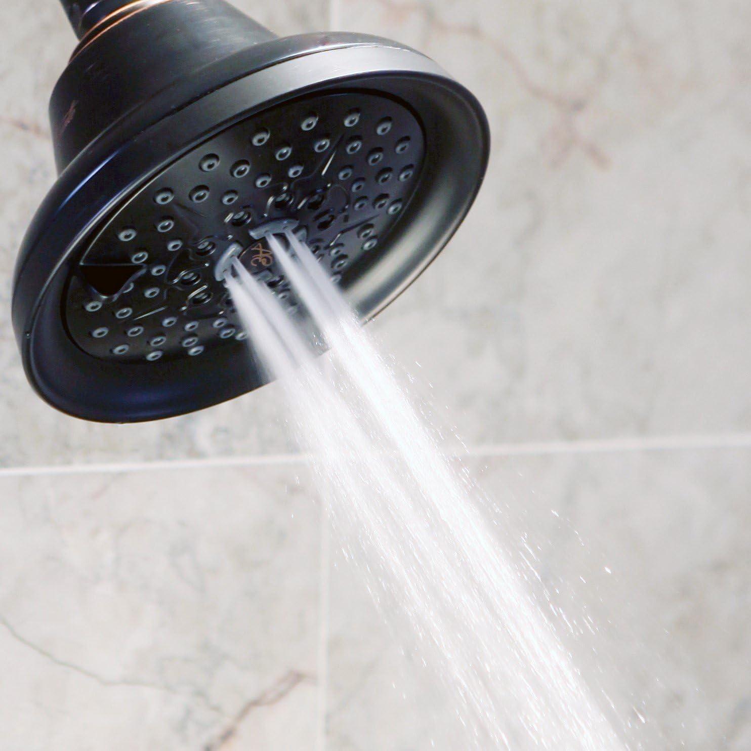 Cabezal de Ducha Aqua Elegante Bronce Aceitado 9.5 LPM Masaje