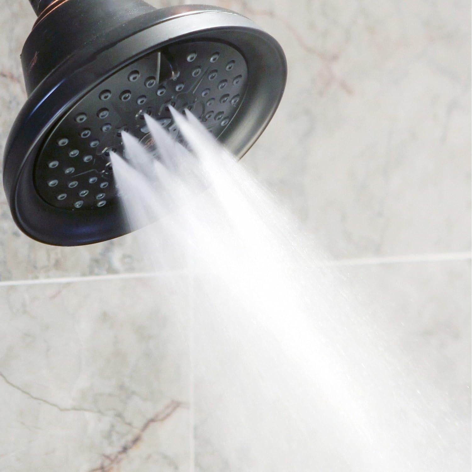 Cabezal de Ducha Aqua Elegante Bronce Aceitado 9.5 LPM Masaje