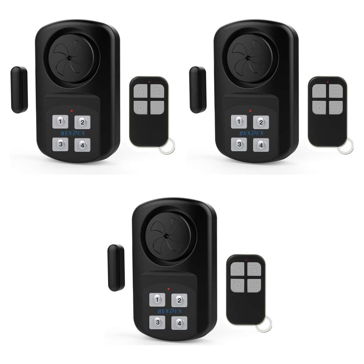 Alarma de Puerta Impermeable HENDUN 140 dB para Exterior