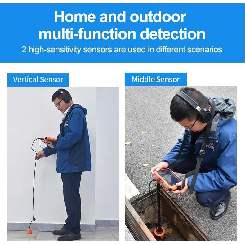 Detector de Fugas de Agua PQWT L4000 con Pantalla Táctil