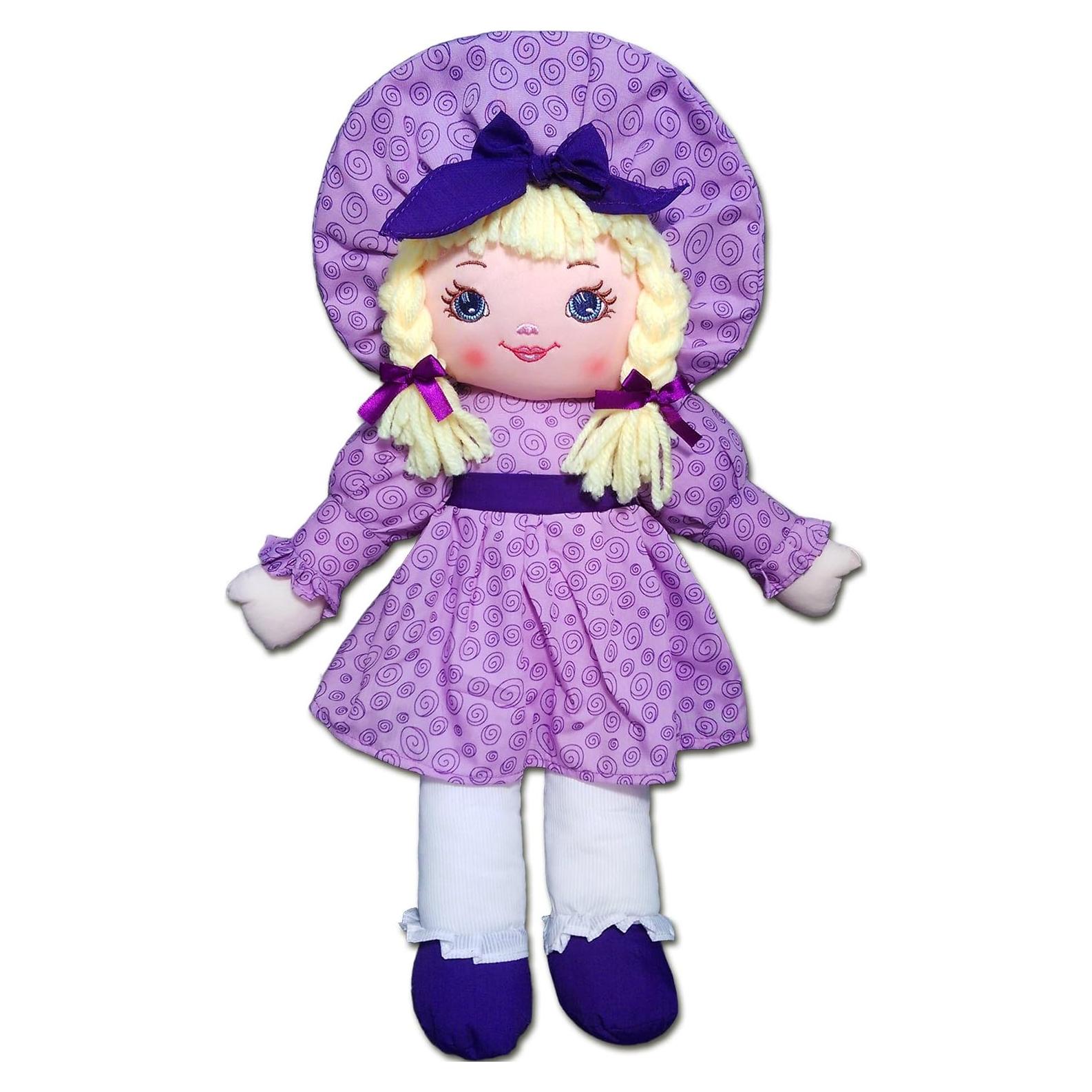 Muñeca de Trapo Anico Sweetie Mine 46 cm Lavanda