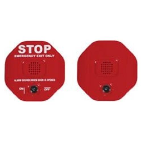 Alarma de Puerta de Salida 105dB Roja - Tecnología de Seguridad Internacional