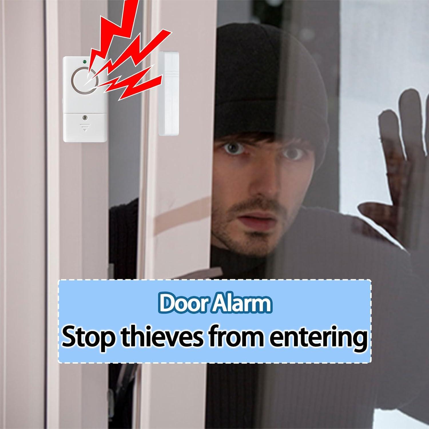 Alarmas de Ventana y Puerta Ranisny - 120 dB, 3 Paquete