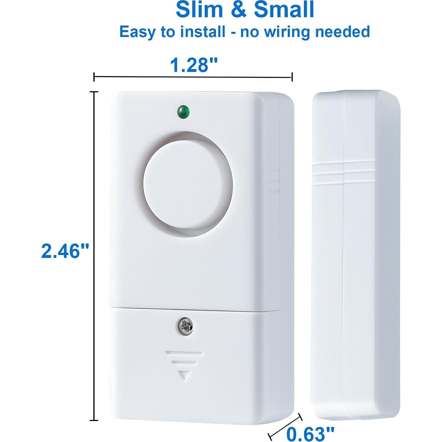 Alarmas de Ventana y Puerta Ranisny - 120 dB, 3 Paquete