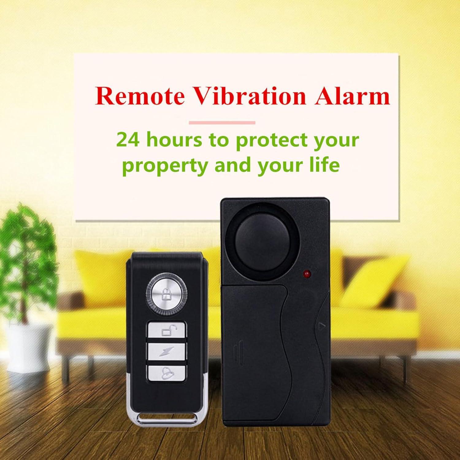 Alarma Inalámbrica Antirrobo Mengshen con 4 Sensores y 2 Control Remoto