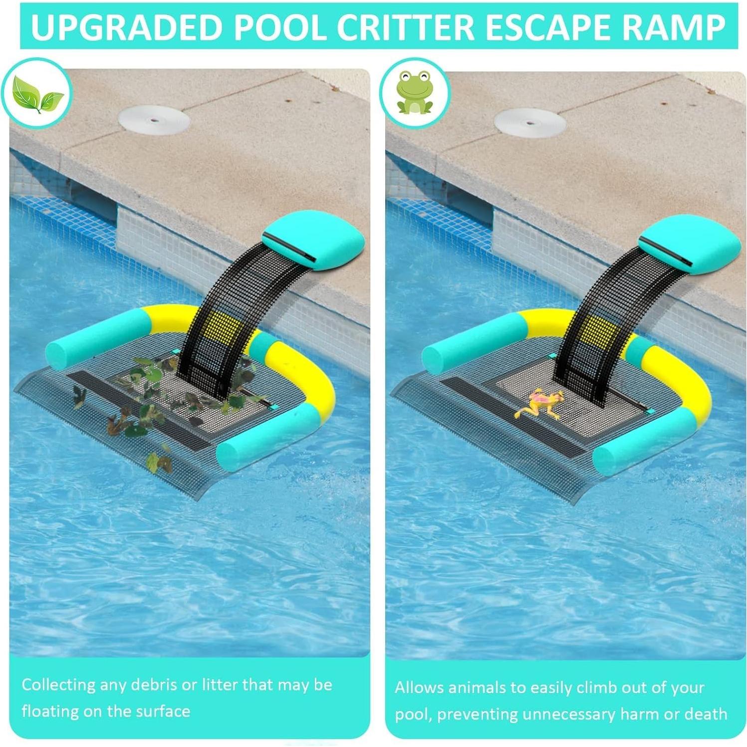 Rampa de Escape para Animales Poolvio - Verde Menta, 38.2x26.5 cm