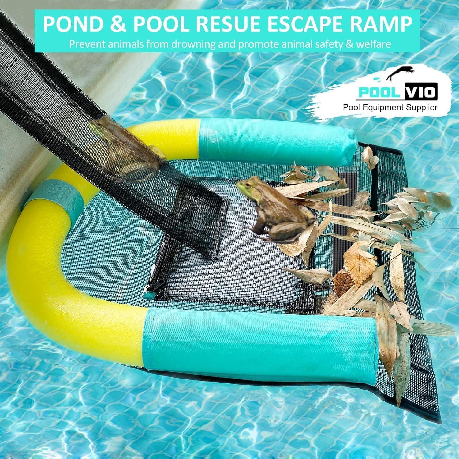 Rampa de Escape para Animales Poolvio - Verde Menta, 38.2x26.5 cm