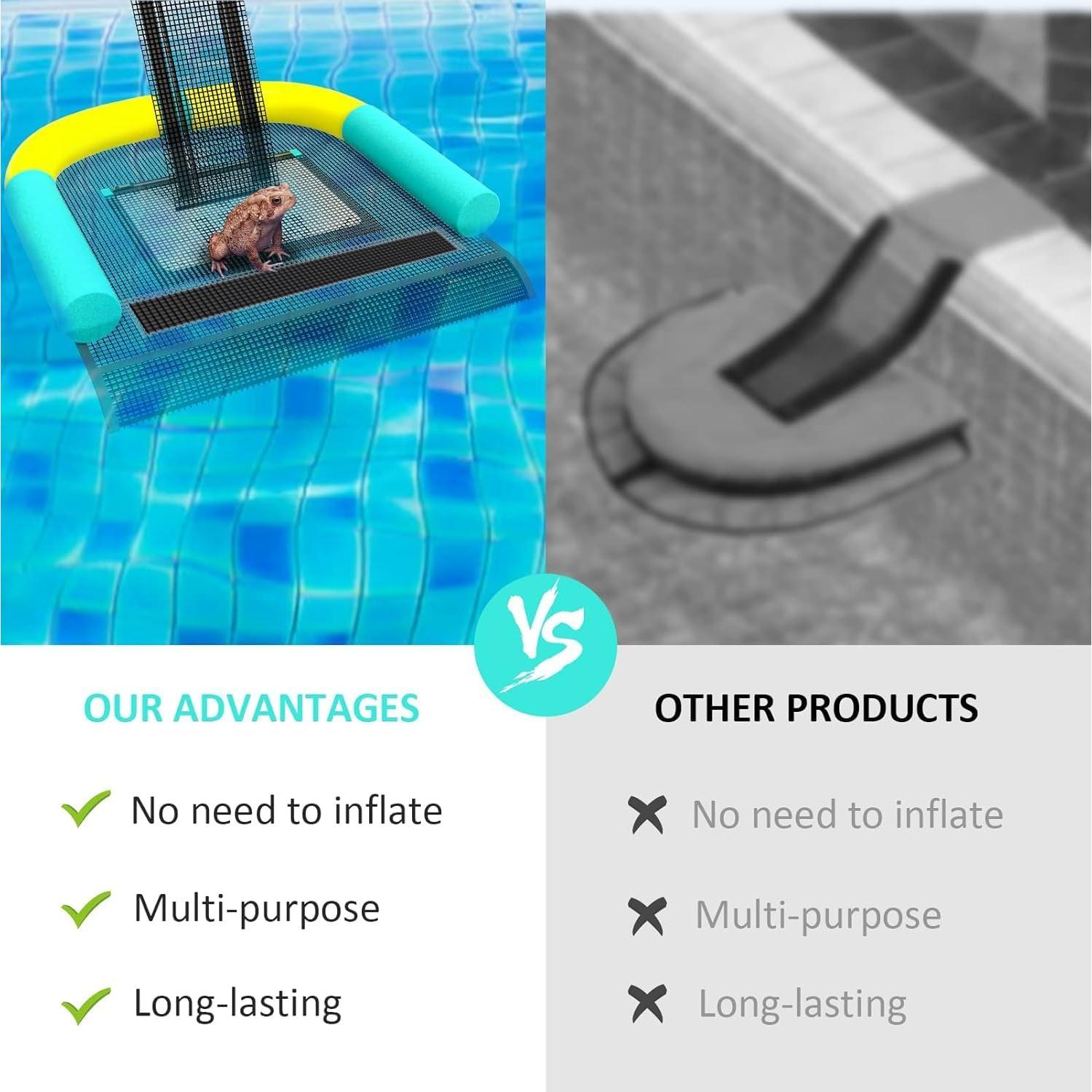 Rampa de Escape para Animales Poolvio - Verde Menta, 38.2x26.5 cm