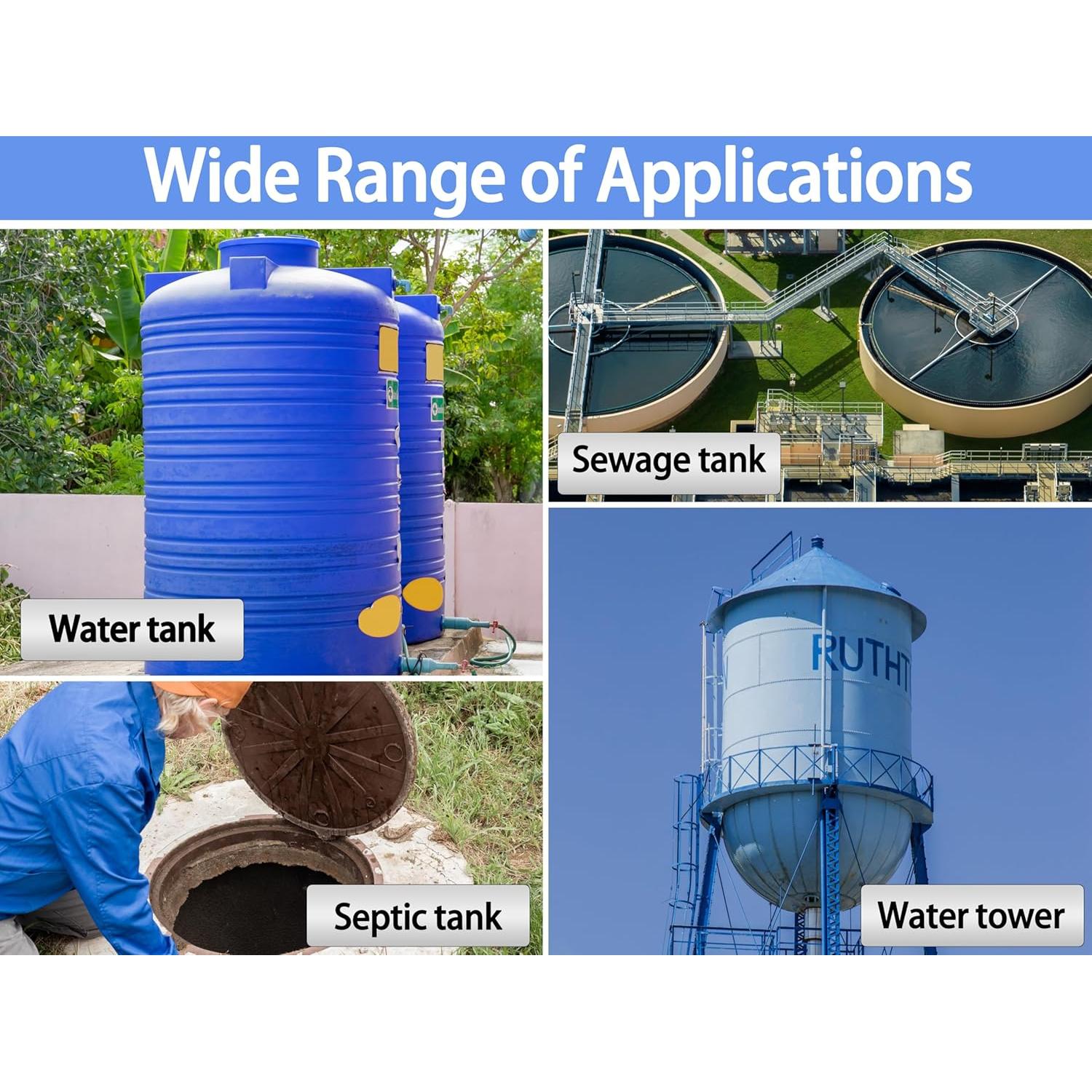 Panel de Control de Alarma de Agua Zelinhol 110dB IP67