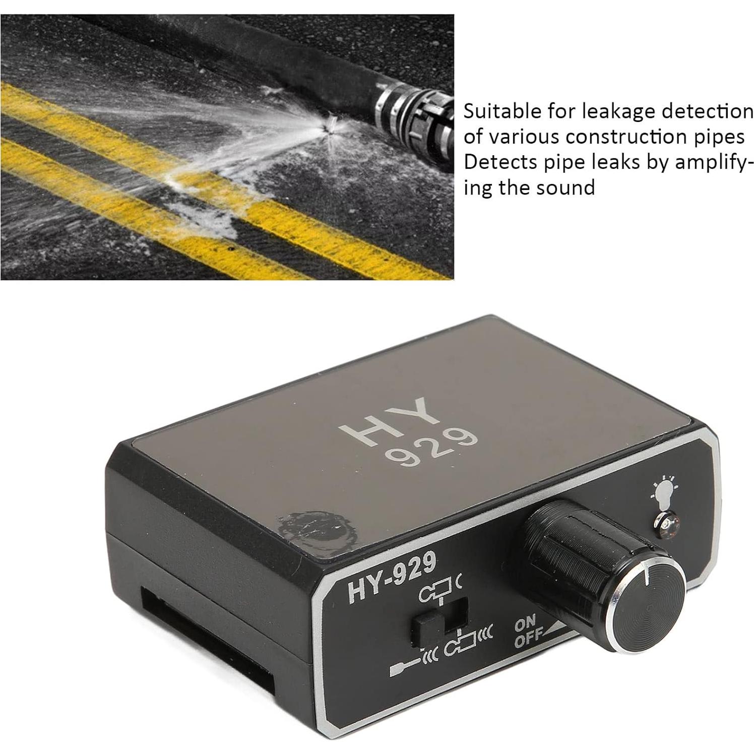 Detector de Fugas de Agua Profesional Cryfokt Doble Sonda