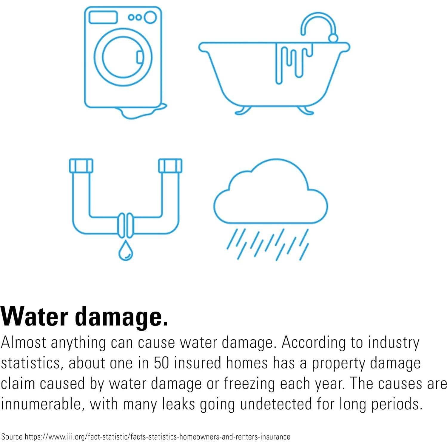 Detector de Fugas de Agua Eve Water Guard 2m Bluetooth HomeKit