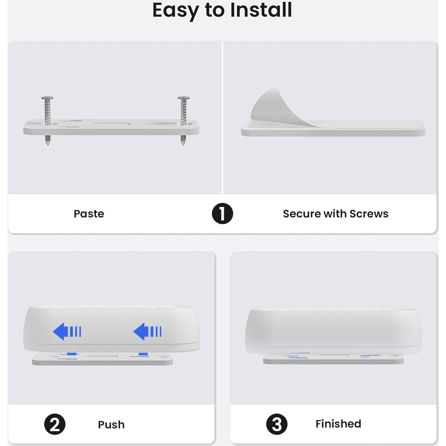 Sistema de Alarma de Buzón Satisure Inalámbrico 600 pies LED
