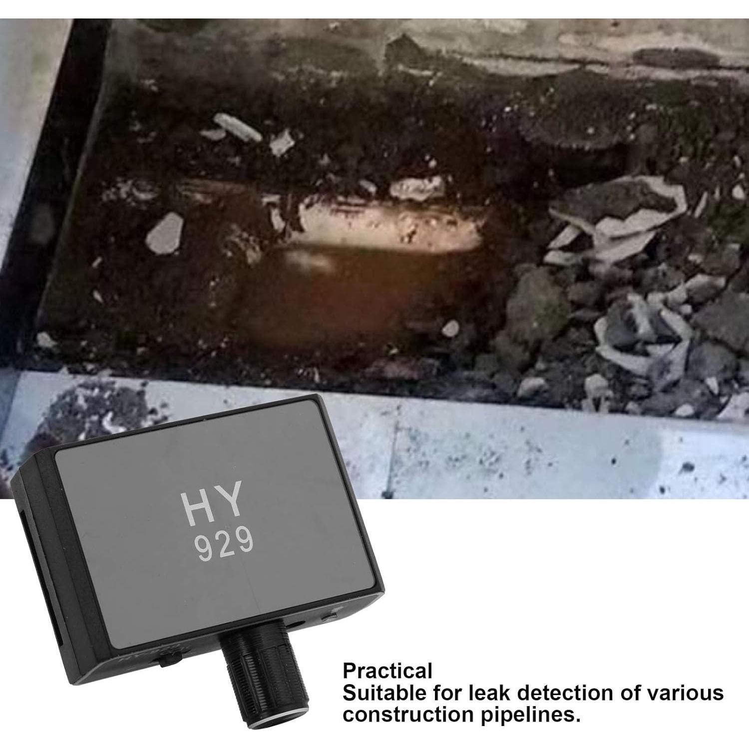 Detector de Fugas de Agua con Auriculares y Doble Sonda