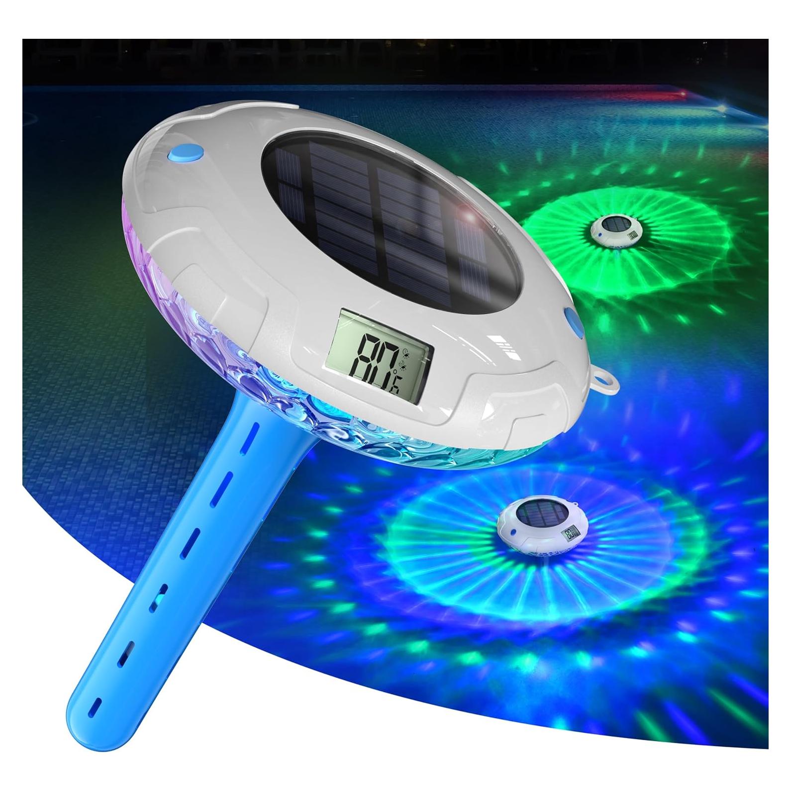 Termómetro de piscina solar PoolPrime RGBW 8 modos 28.9°C