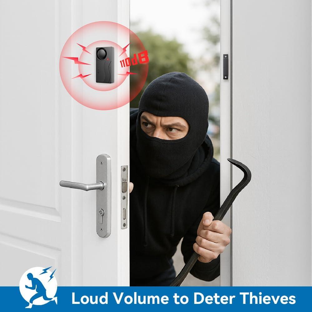 Alarma de Puerta Hommatter SF03R 110dB Control Remoto