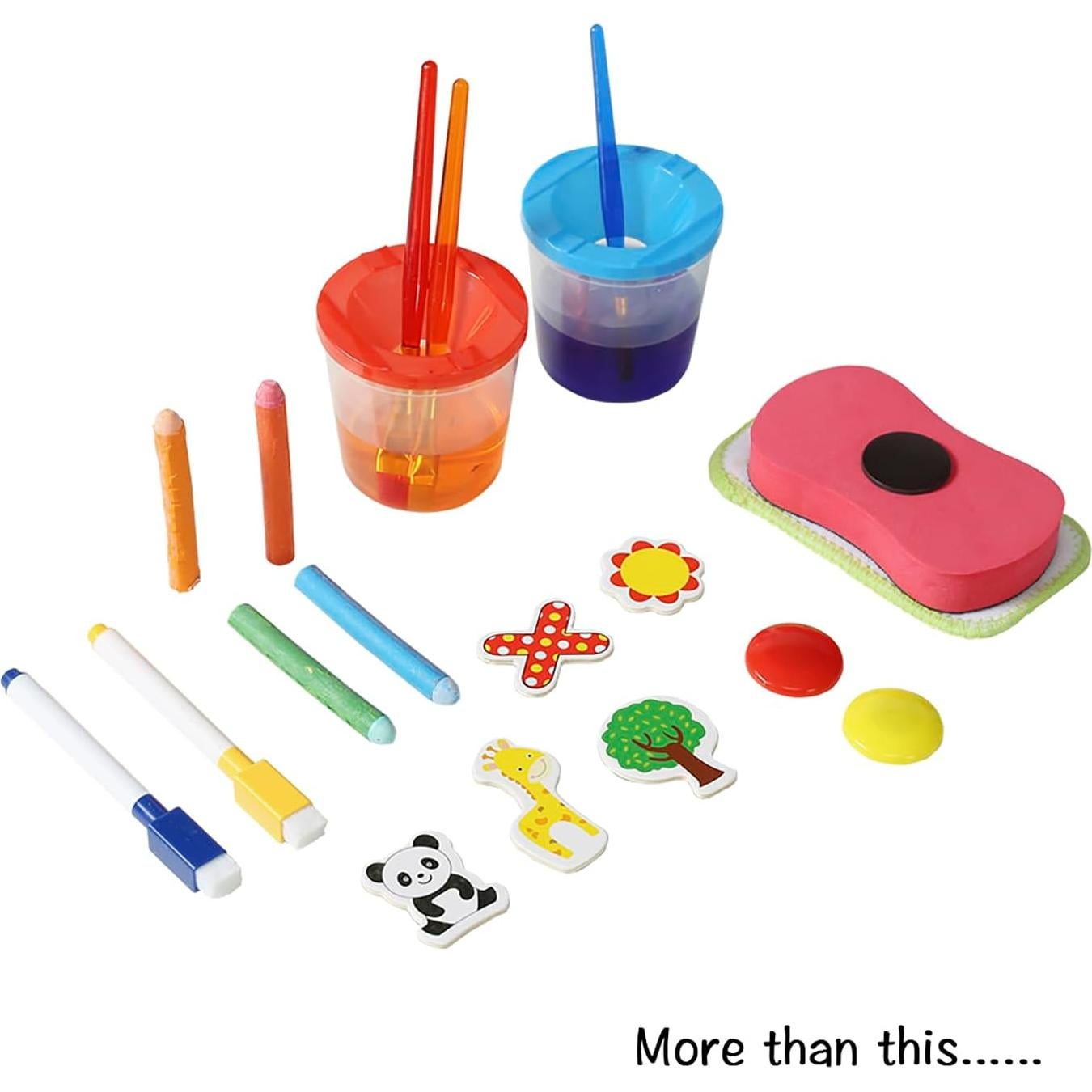 Caballete de Madera Doble Cara Easy Playhouse Flat River 68.6-129.5 cm