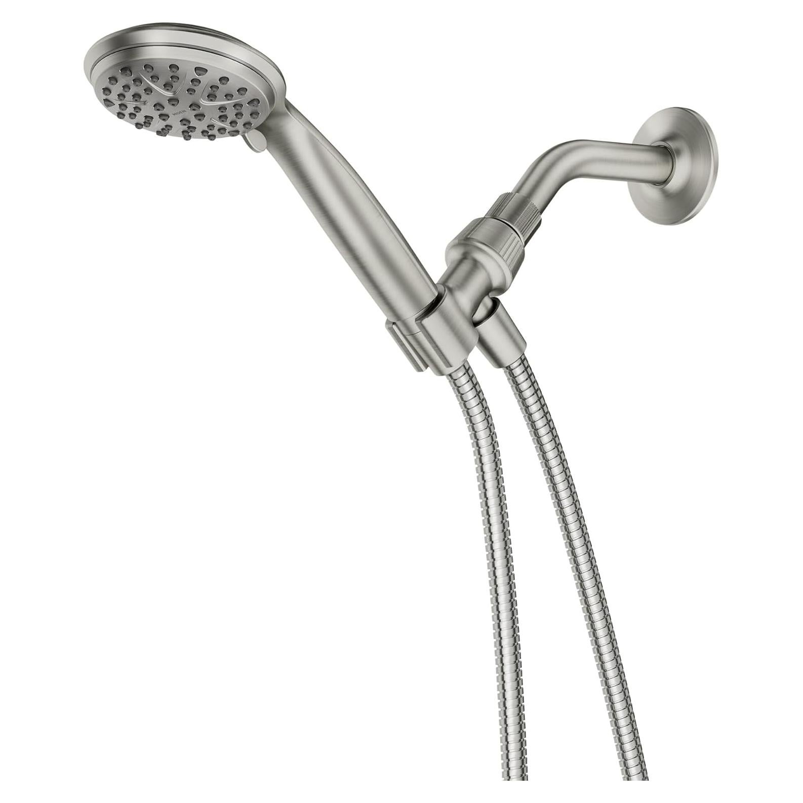 Cabezal de Ducha de Mano Moen Attune 6 Configuraciones Níquel