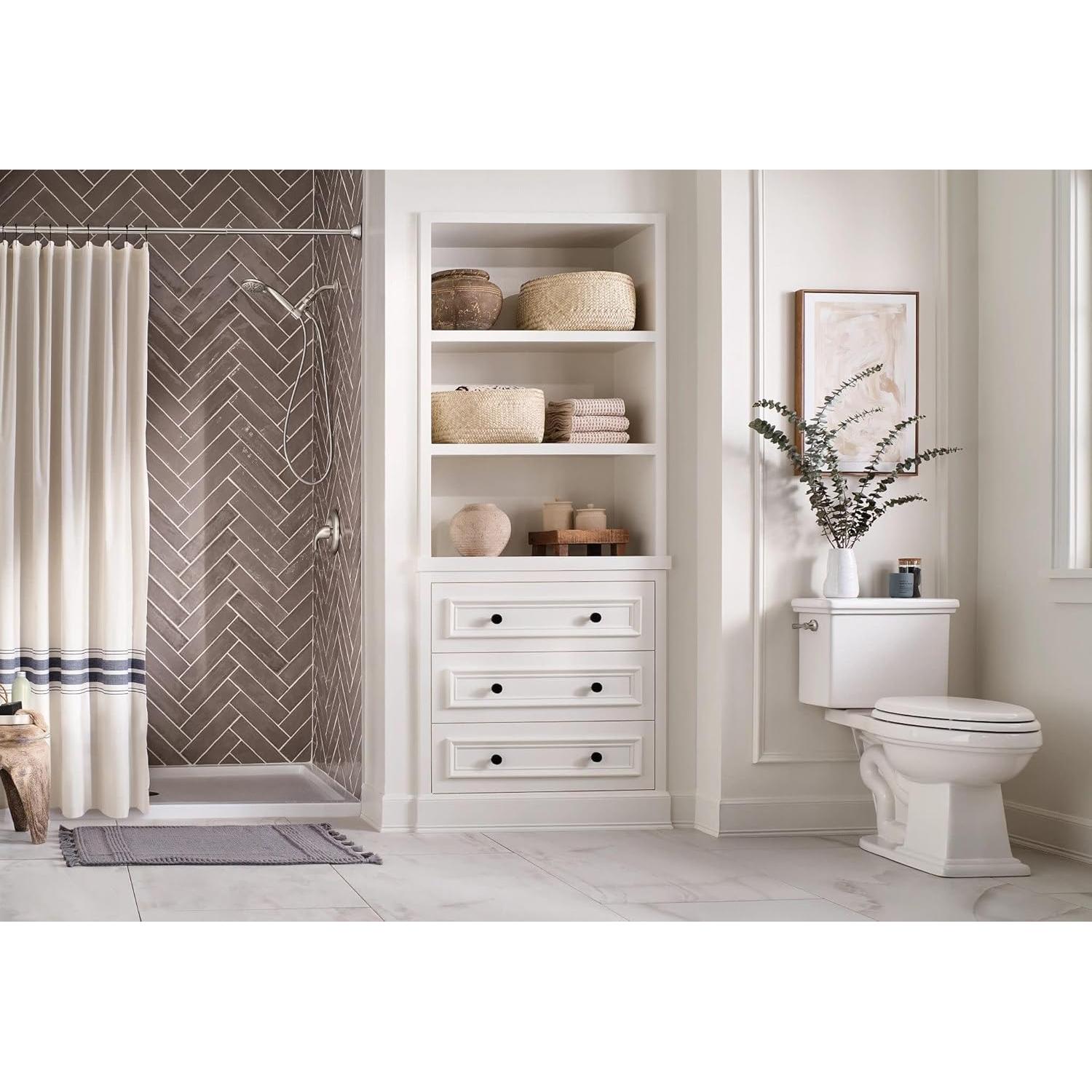 Cabezal de Ducha de Mano Moen Attune 6 Configuraciones Níquel