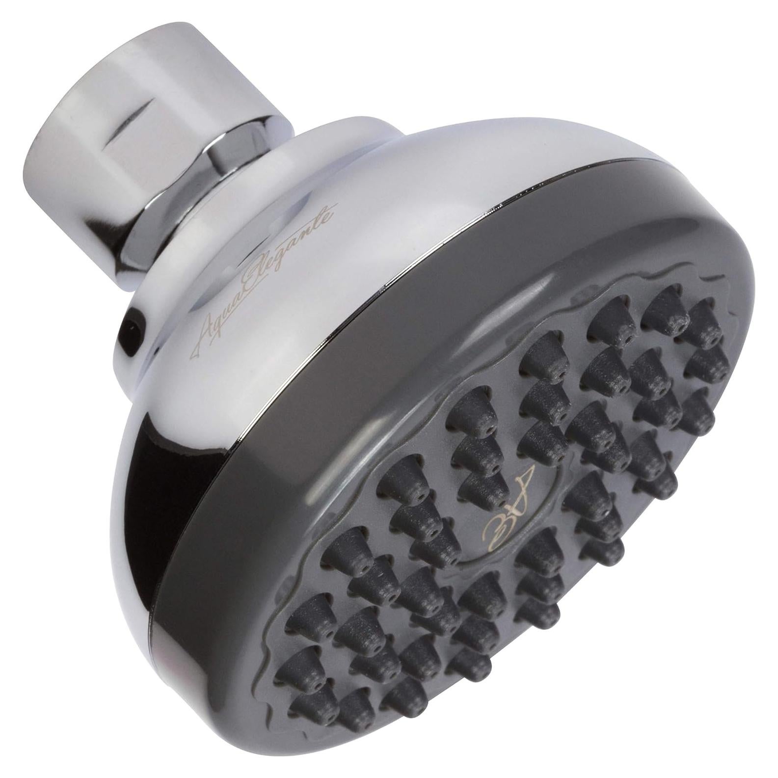 Cabezal de Ducha Aqua Elegante 9.5 LPM Cromo Autolimpiante