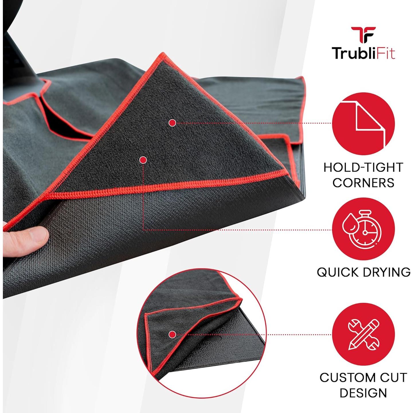 Toalla de Sudor TrubliFit para Bicicleta Peloton 201x98cm