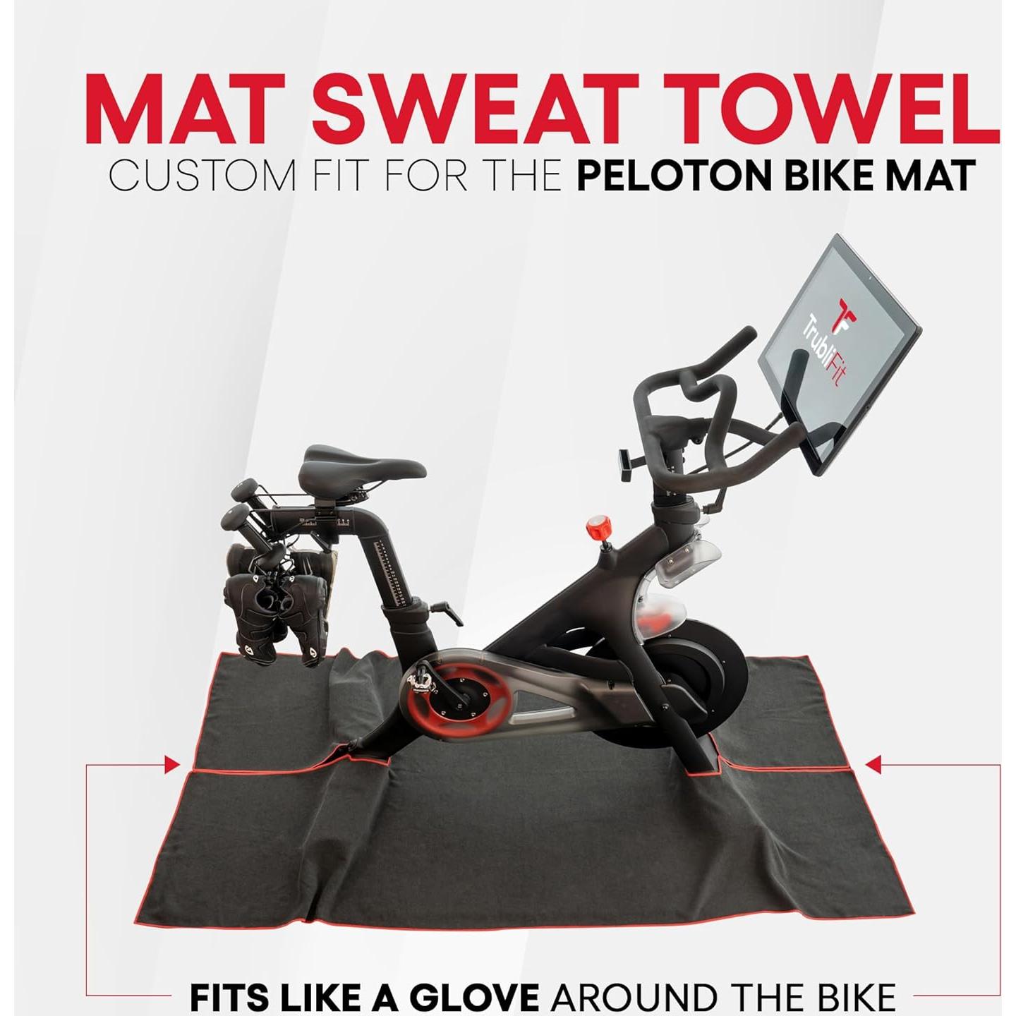 Toalla de Sudor TrubliFit para Bicicleta Peloton 201x98cm