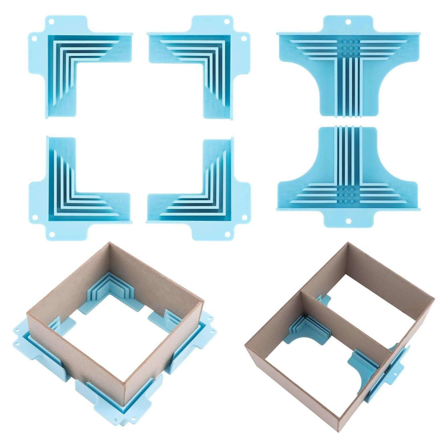 Conjunto de sujeción de esquina BAOFALI 6 piezas para cartón