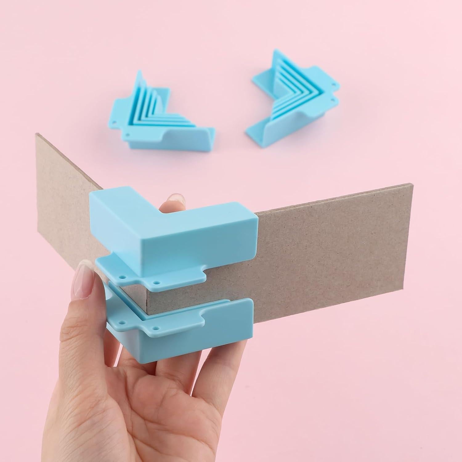 Conjunto de sujeción de esquina BAOFALI 6 piezas para cartón