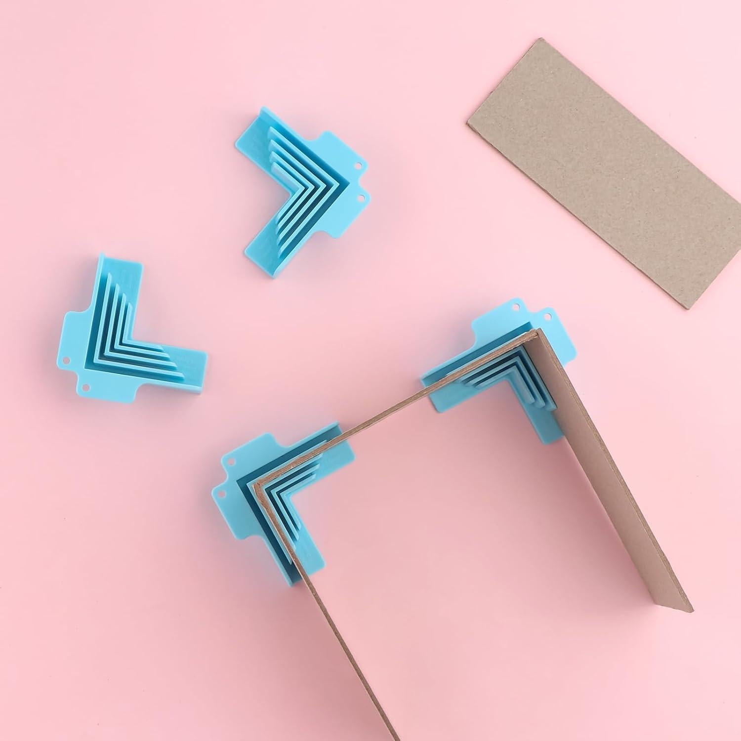 BAOFALI 7 Piezas Abrazaderas de Esquina para Encuadernación