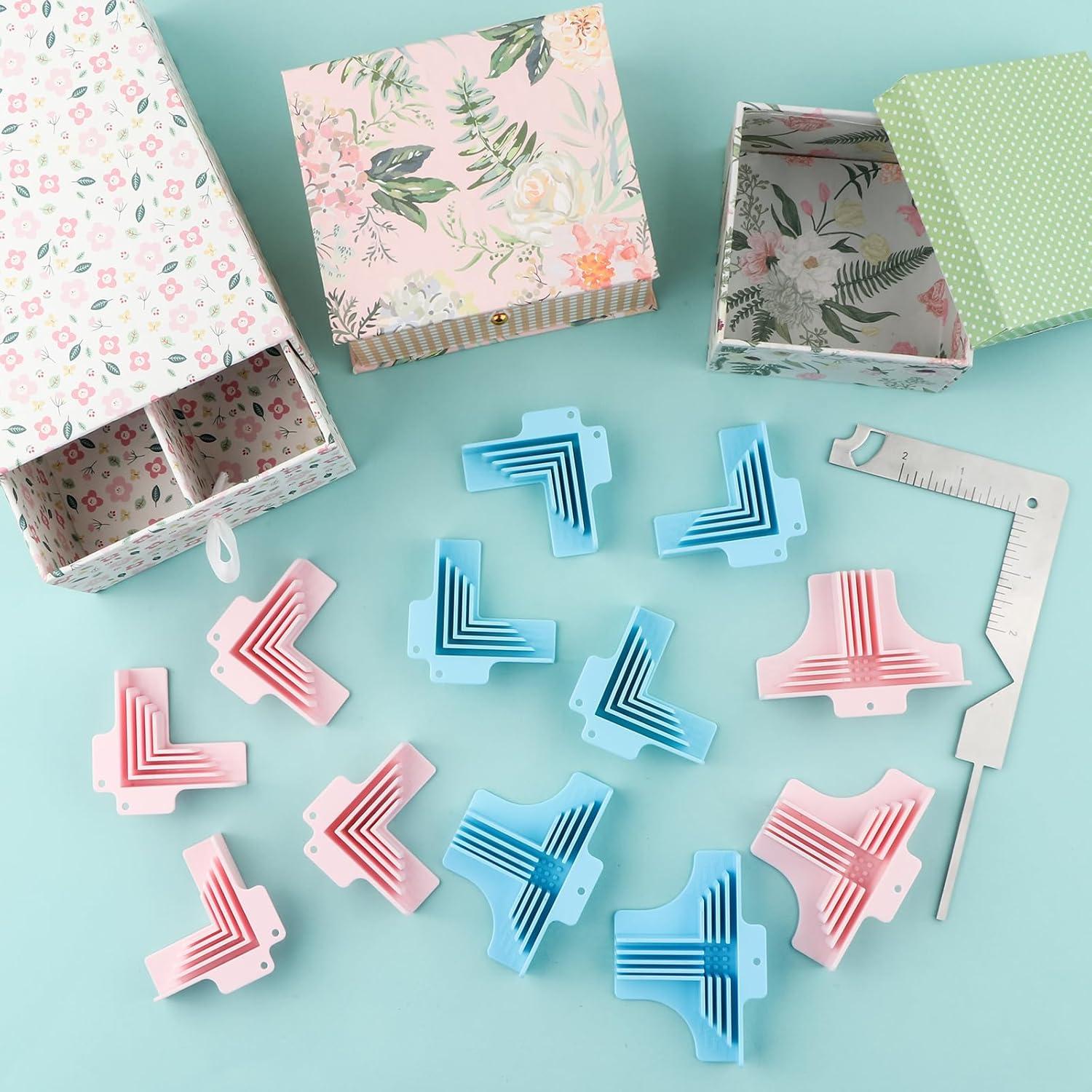 BAOFALI 7 Piezas Abrazaderas de Esquina para Encuadernación