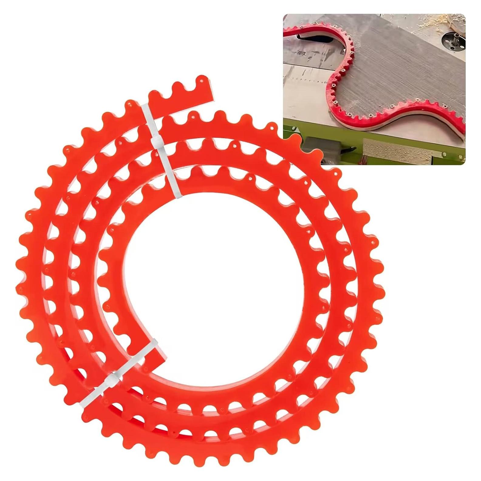 Tira de Perfilado de Carpintería Suteng 198 cm Flexible Ajustable