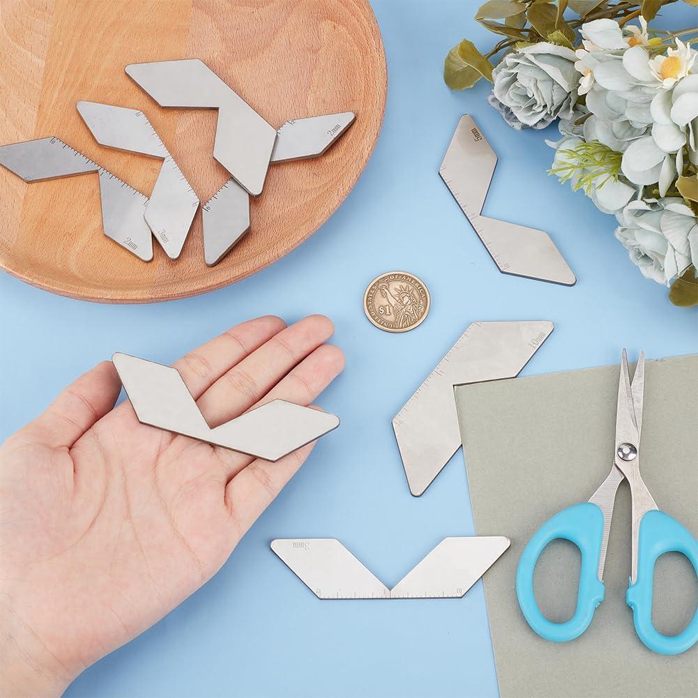 Juego de 8 Herramientas de Corte de Esquina OLYCRAFT 2-10mm