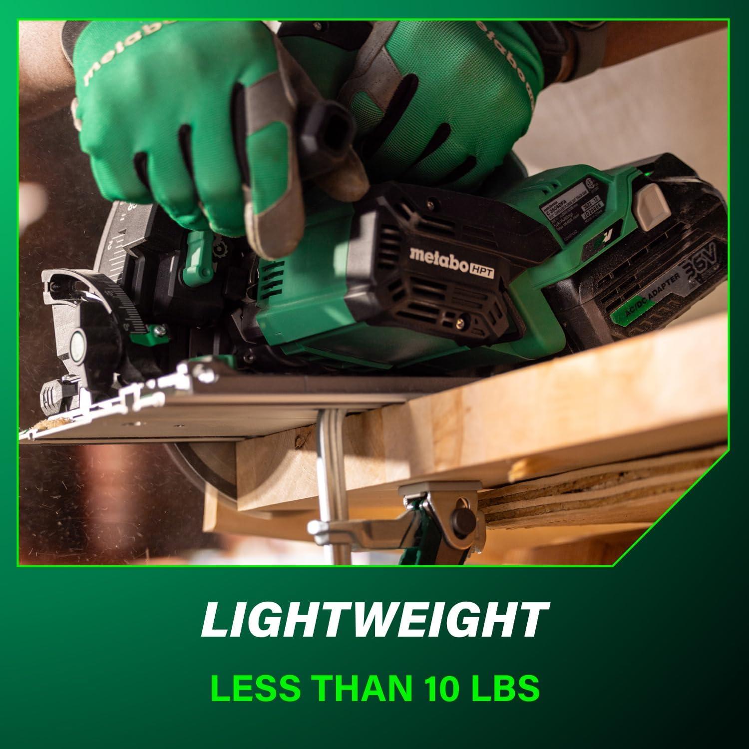 Sierra de Carril Inalámbrica Metabo HPT 36V 6-1/2" Kit