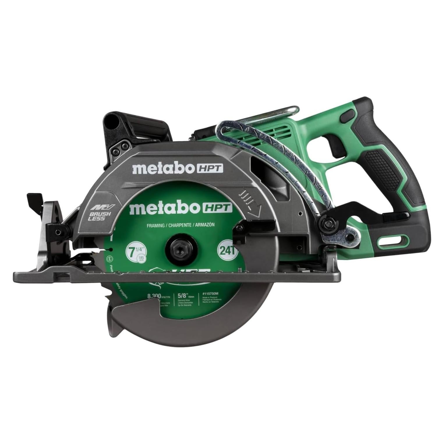 Sierra Circular Metabo HPT 36V Mango Trasero 5.57 kg