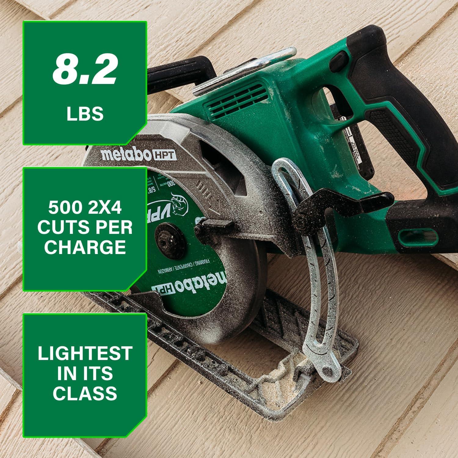 Sierra Circular Metabo HPT 36V Mango Trasero 5.57 kg