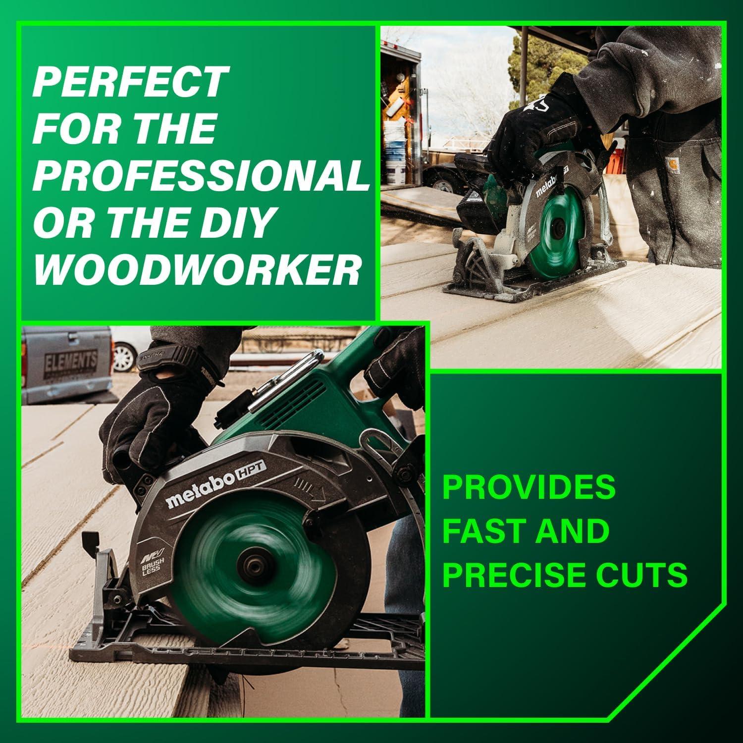 Sierra Circular Metabo HPT 36V Mango Trasero 5.57 kg