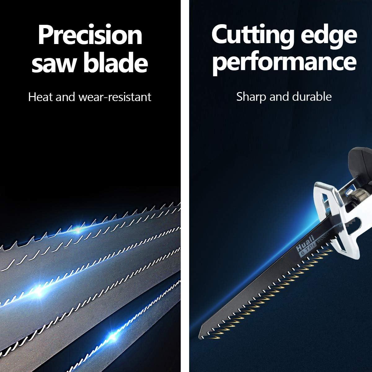 Sierra Recíproca Inalámbrica Drytuns 21V 3000RPM 4 Cuchillas