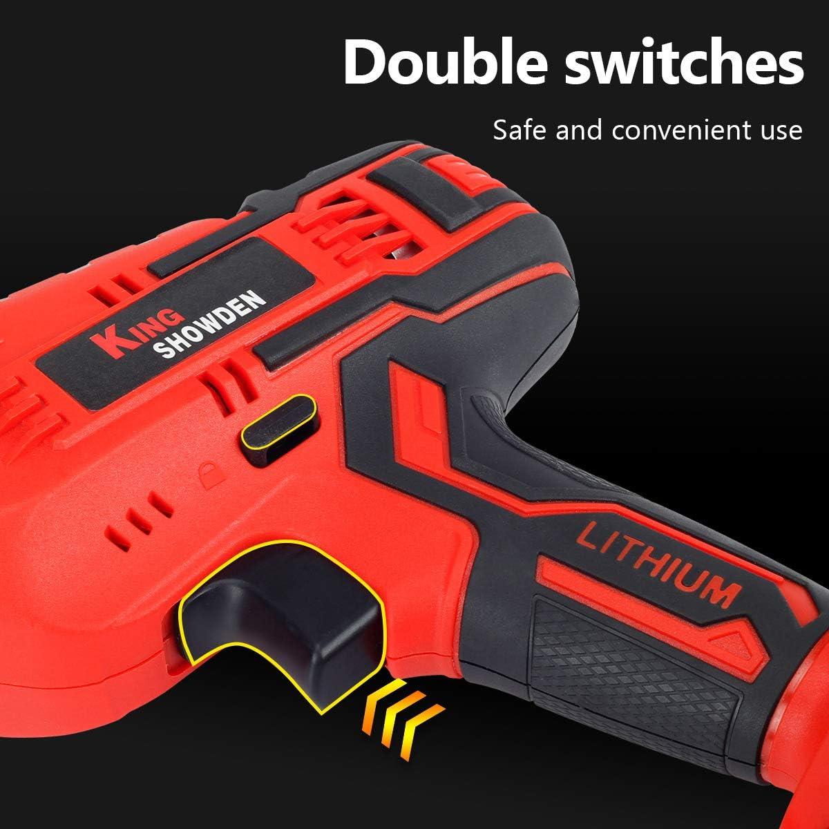 Sierra Recíproca Inalámbrica Drytuns 21V 3000RPM 4 Cuchillas