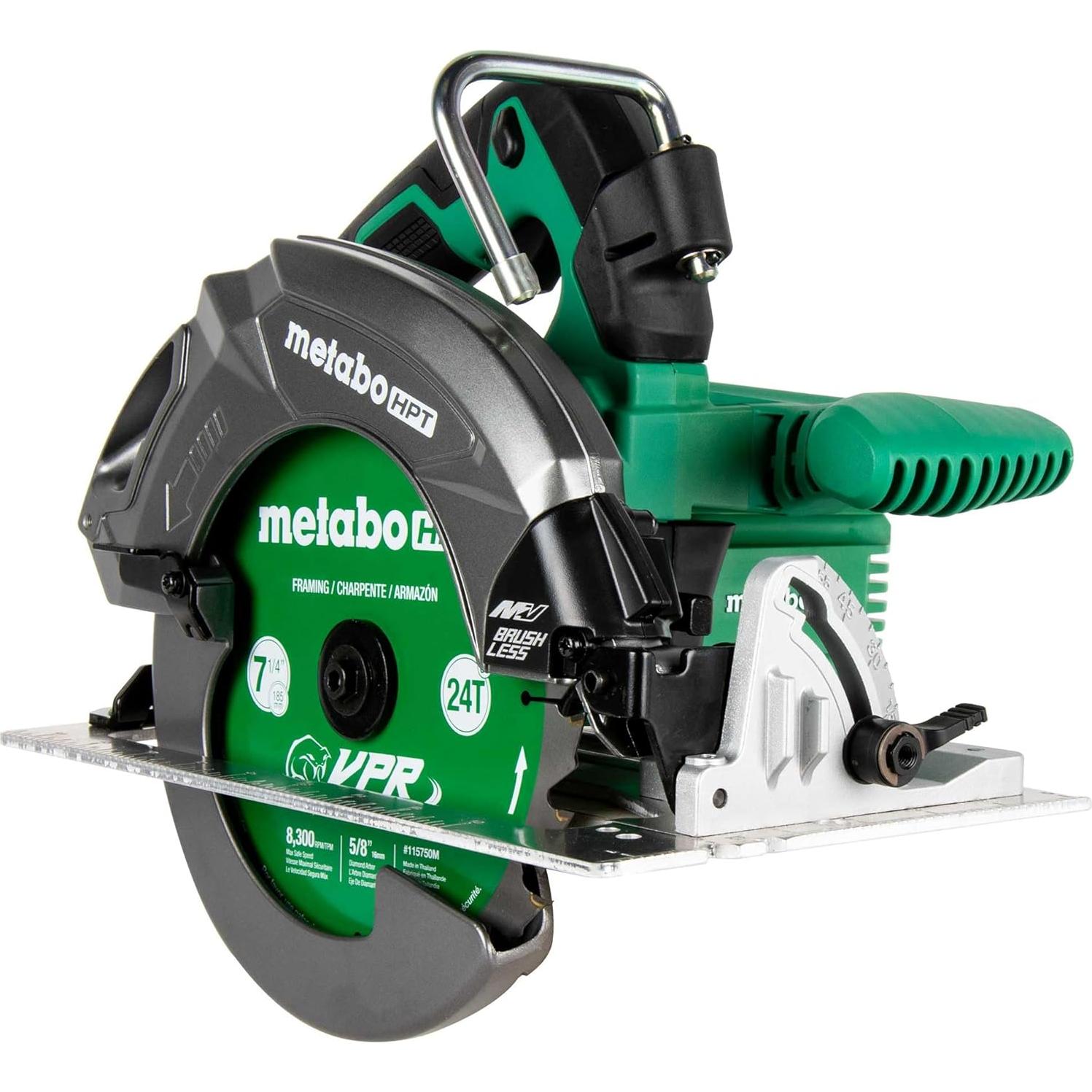 Sierra Circular Inalámbrica Metabo HPT 36V 7-1/4" con Torque