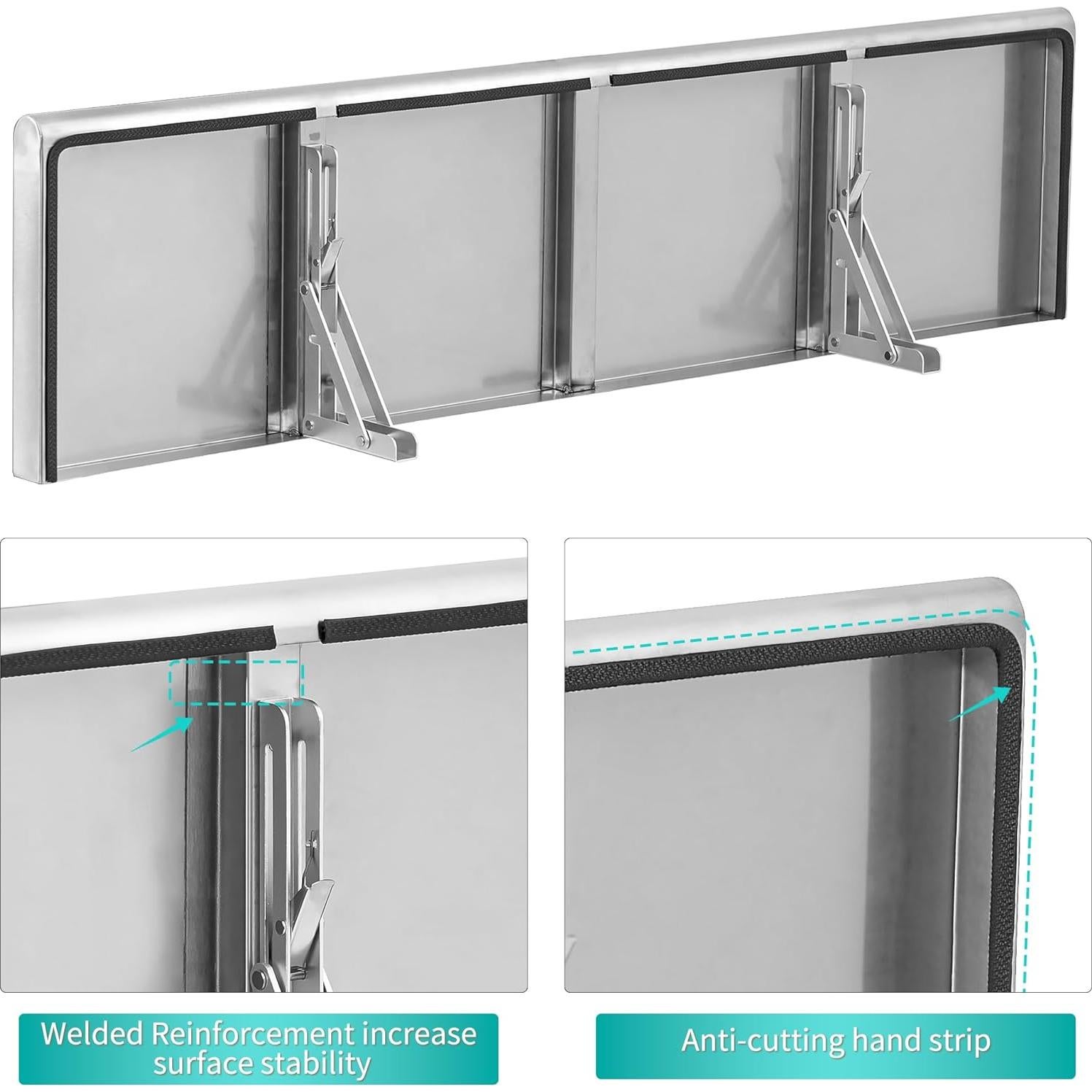 Estante de Acero Inoxidable Picesa H60 91.4x30.5 cm Ajustable