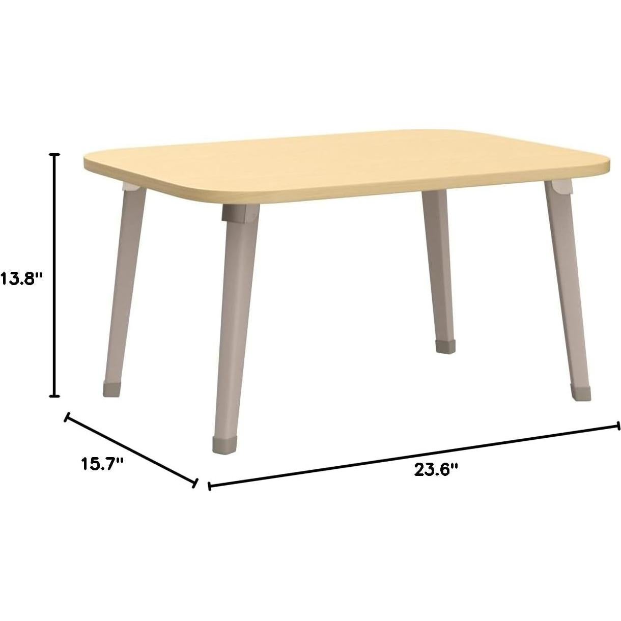 Escritorio Plegable LKBBC para Laptop 60 cm Roble Blanco