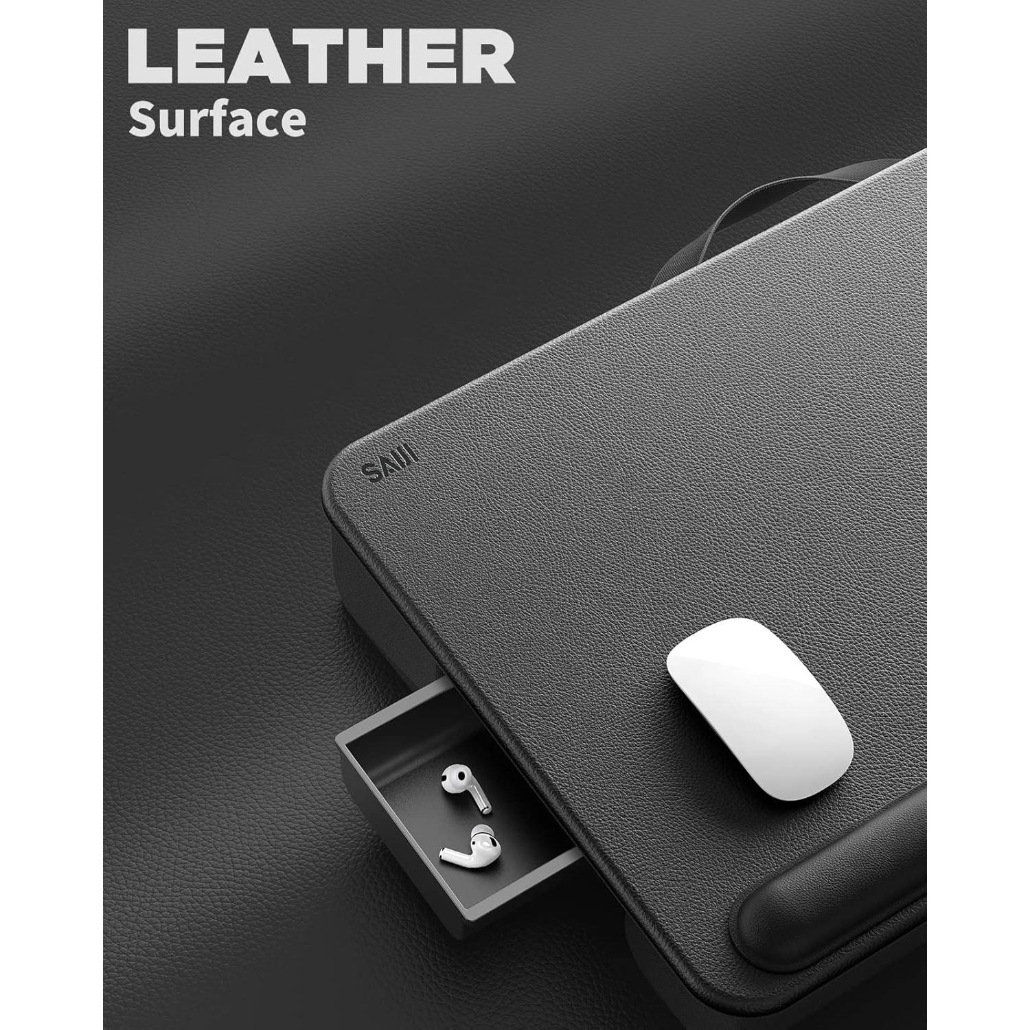 Escritorio Portátil SAIJI para Laptop hasta 43.18 cm con Cajón