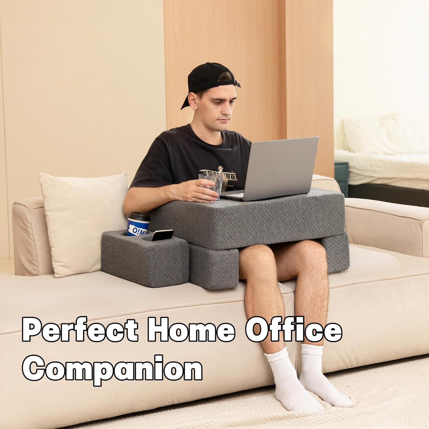 Almohada de Escritorio Ergonomica RoyViVa con Soporte para Tazas