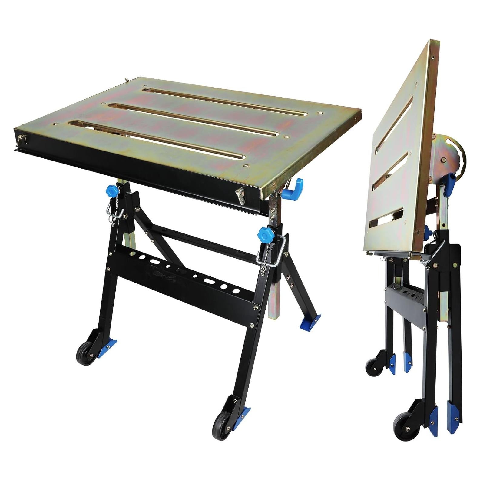 Mesa de Soldadura Ajustable Olympia Tools 76.2x50.8cm Portátil