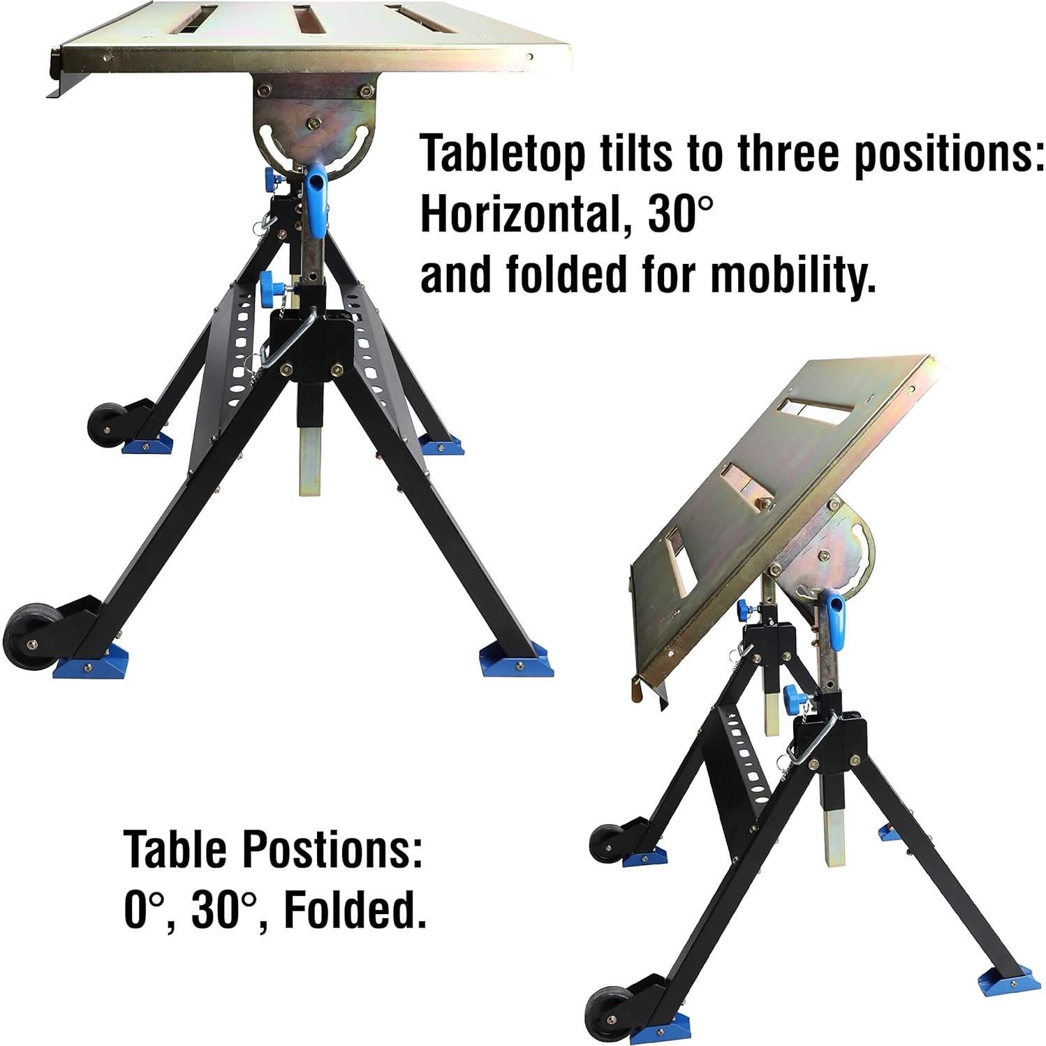 Mesa de Soldadura Ajustable Olympia Tools 76.2x50.8cm Portátil